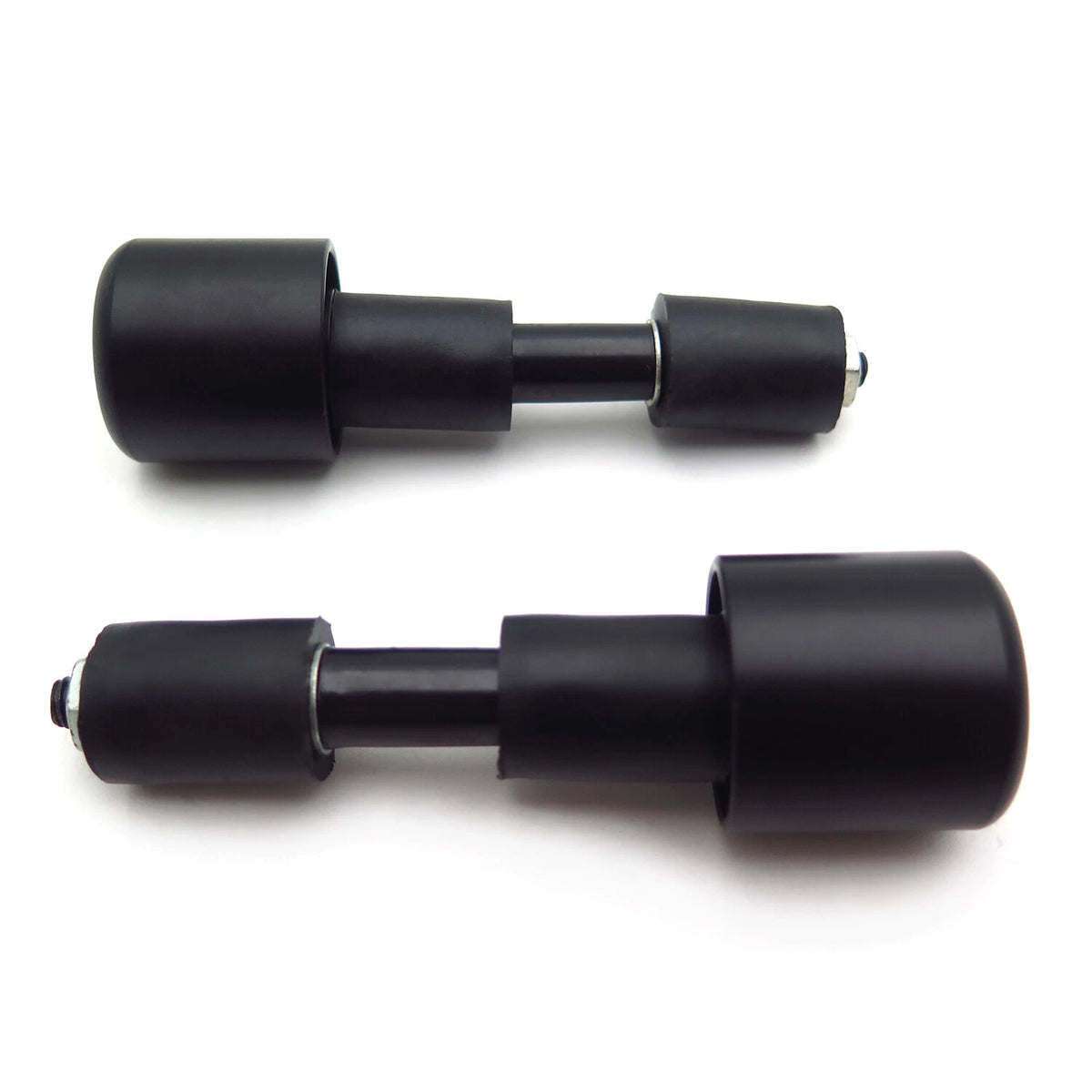 2X 22mm Anti Vibration Handle Bar End Plug Grip Caps for Motorcycle