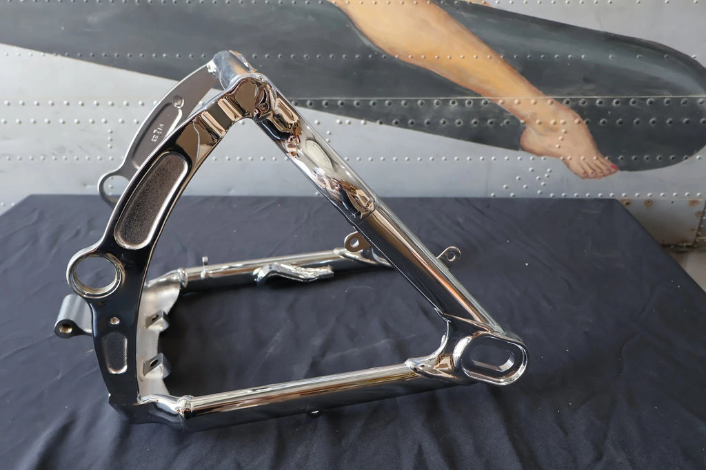 OEM Chrome Swingarm for Harley-Davidson FXCW/C Softail (2008–2011)