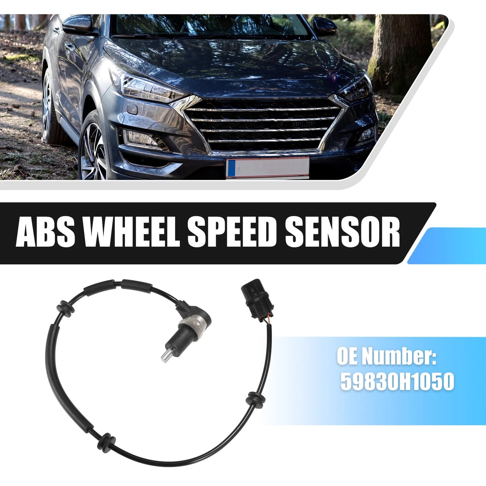 Front Right ABS Wheel Speed Sensor Replacement for Hyundai Terracan (ALL)