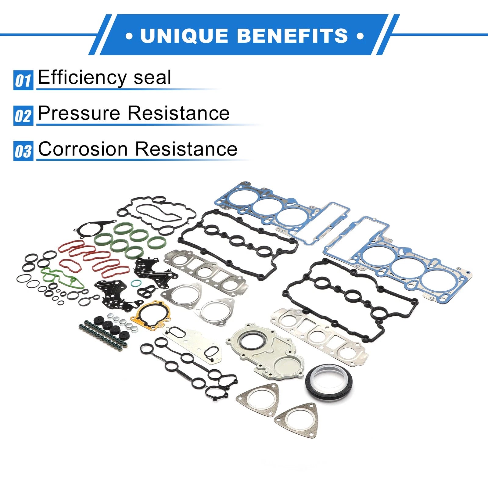 Cylinder Head Gasket Kit for Audi Engine 1 Set (2008–2016)