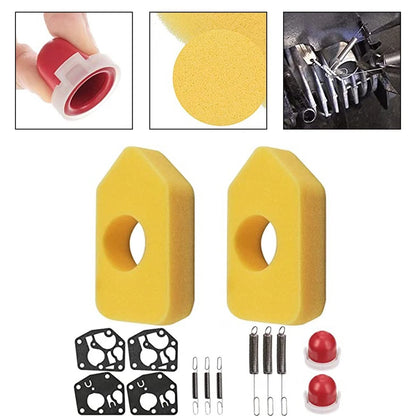 Air Filter Repair Kit for Lawn Mowers (Essential Replacement Parts)
