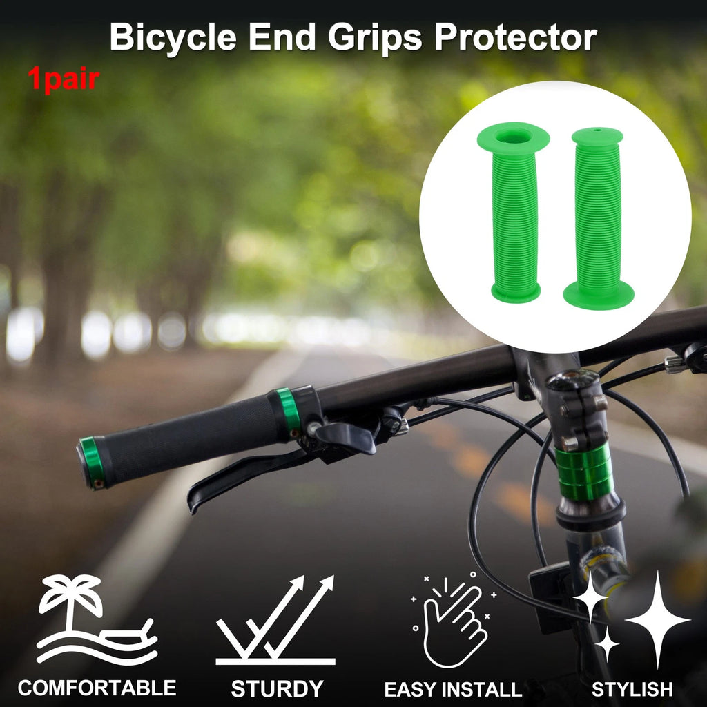 Bike Handlebar Grips 110mm Lightweight End Covers for MTB Universal (1 Pair)