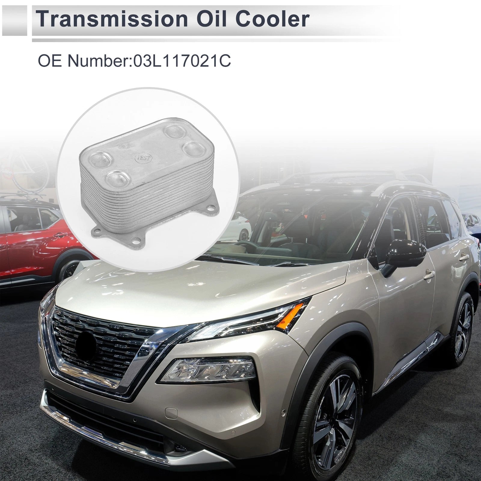 Engine Oil Cooler for Audi Q3 Quattro 2013–2018