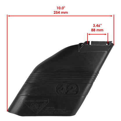 42 Inch Deflector Shield Replacement with Hardware for Husqvarna Z Series (2005–2005)
