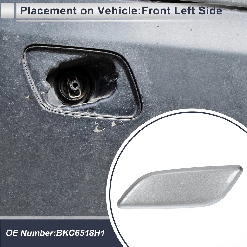 Front Left Headlight Washer Nozzle Cover Cap for Mazda 3 M3 (2004–2019)
