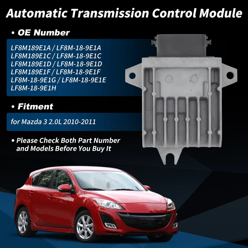 TCM Transmission Control Module Replacement for Mazda 3 2.0L (2014–2016)