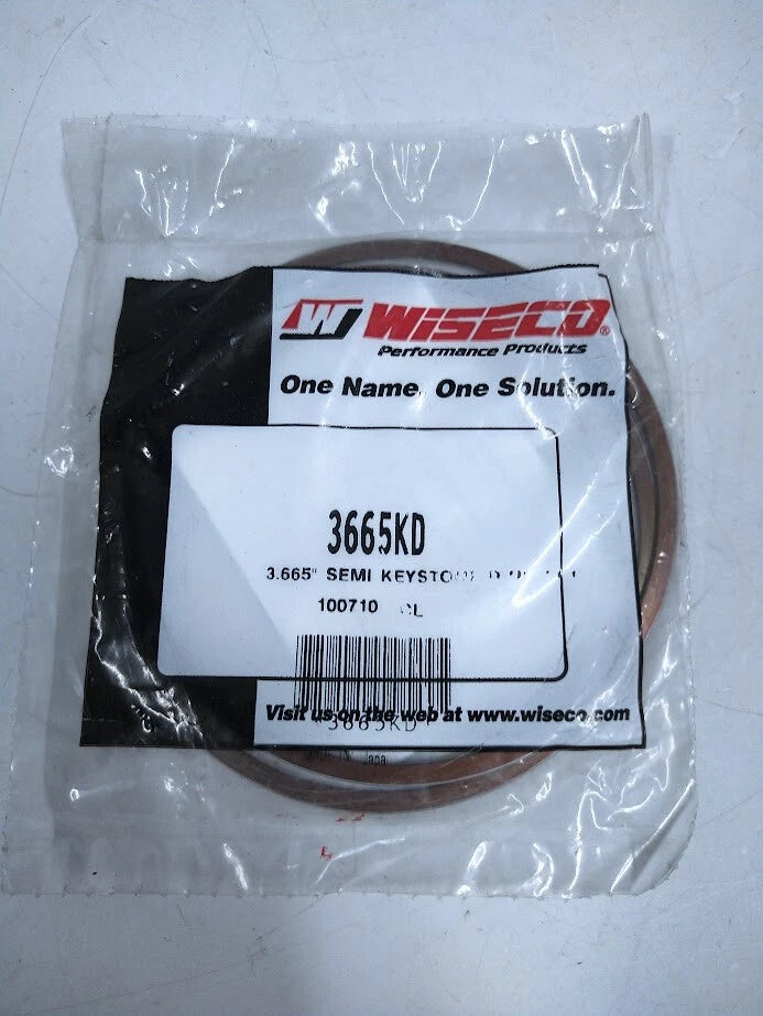 Wiseco Semi Keystone Ring Set 3.665'' for