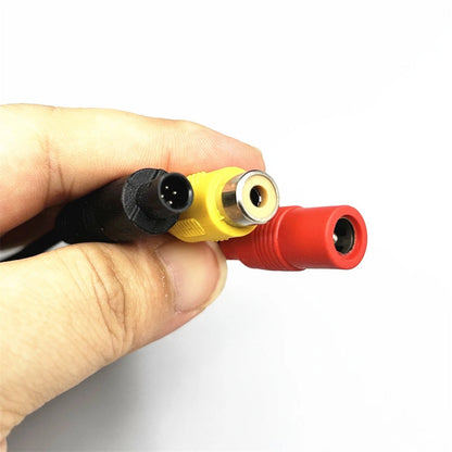 4-Pin AV Plug Connector Cable for Car Camera (12V to 3.3V)