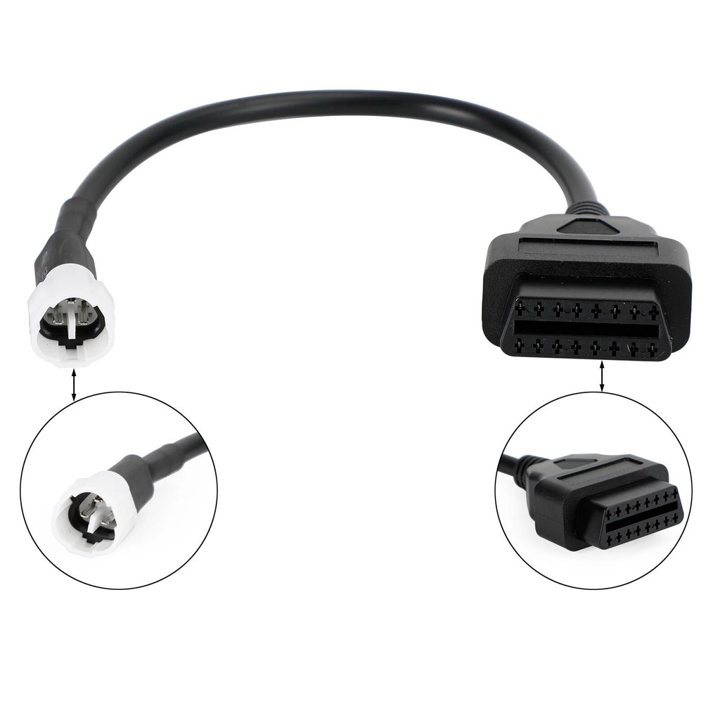 3 Pin to OBD2 Diagnostic Adapter Cable for Yamaha X-MAX (2017–2023)