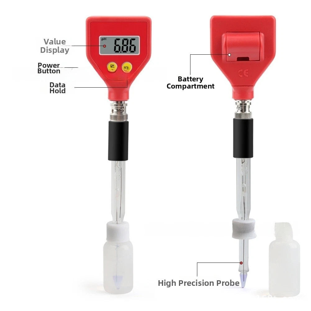 pH Meter PH-98108 for Aquariums, Pools, Hydroponics