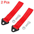 2pc Red Universal Tow Hitch Hook for Car Truck Trailer Bumper Strap