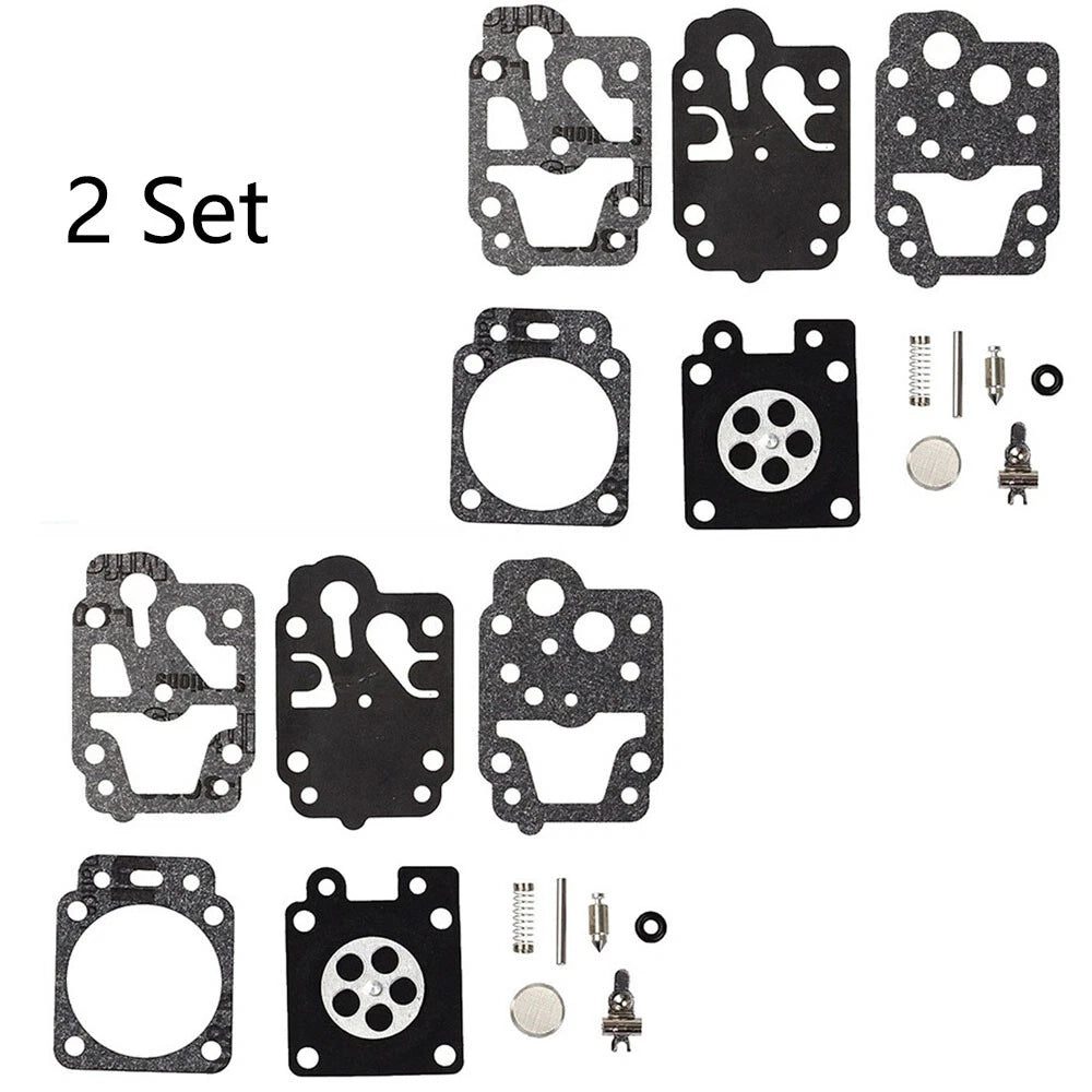 2X Carburetor Repair Kit for Walbro K10-WYC Chainsaw Blower Trimmer (WYC-7-1)