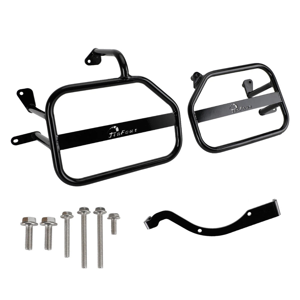 Side Saddle Bag Mounting Bracket for Honda CT125 (2020–2023) Black
