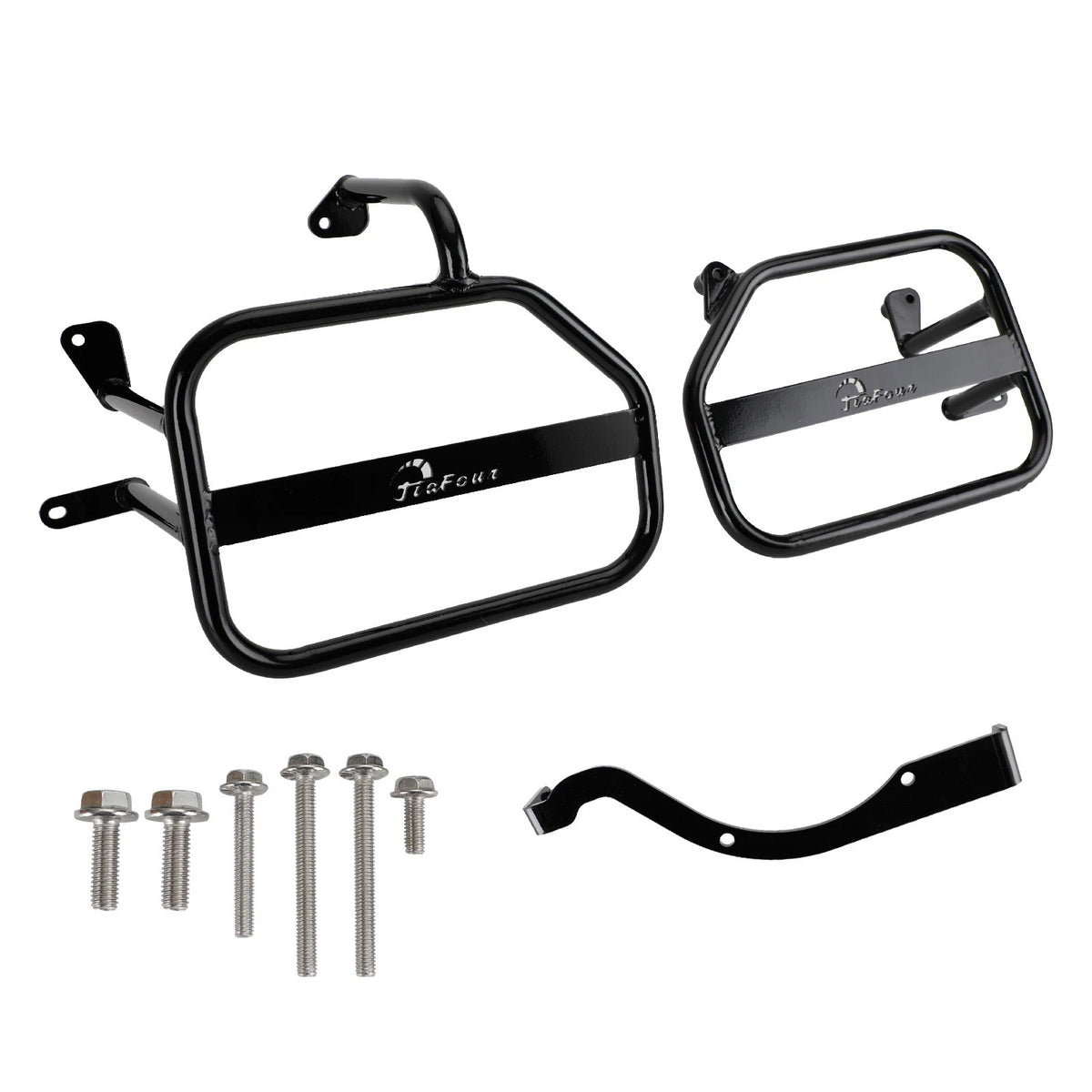 Side Saddle Bag Mounting Bracket for Honda CT125 (2020–2023) Black