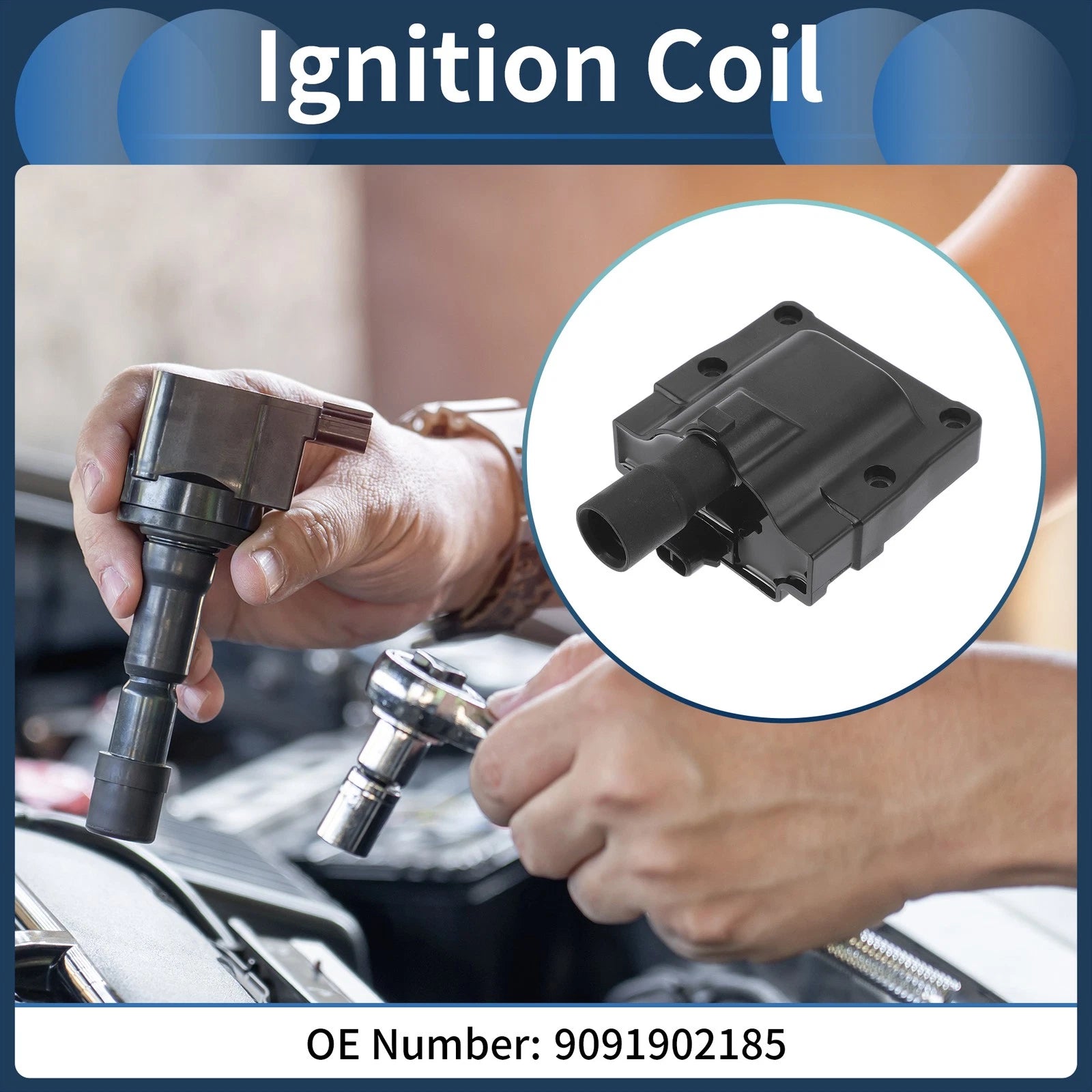 Ignition Coil Pack Replacement for Lexus ES (1989–1991)
