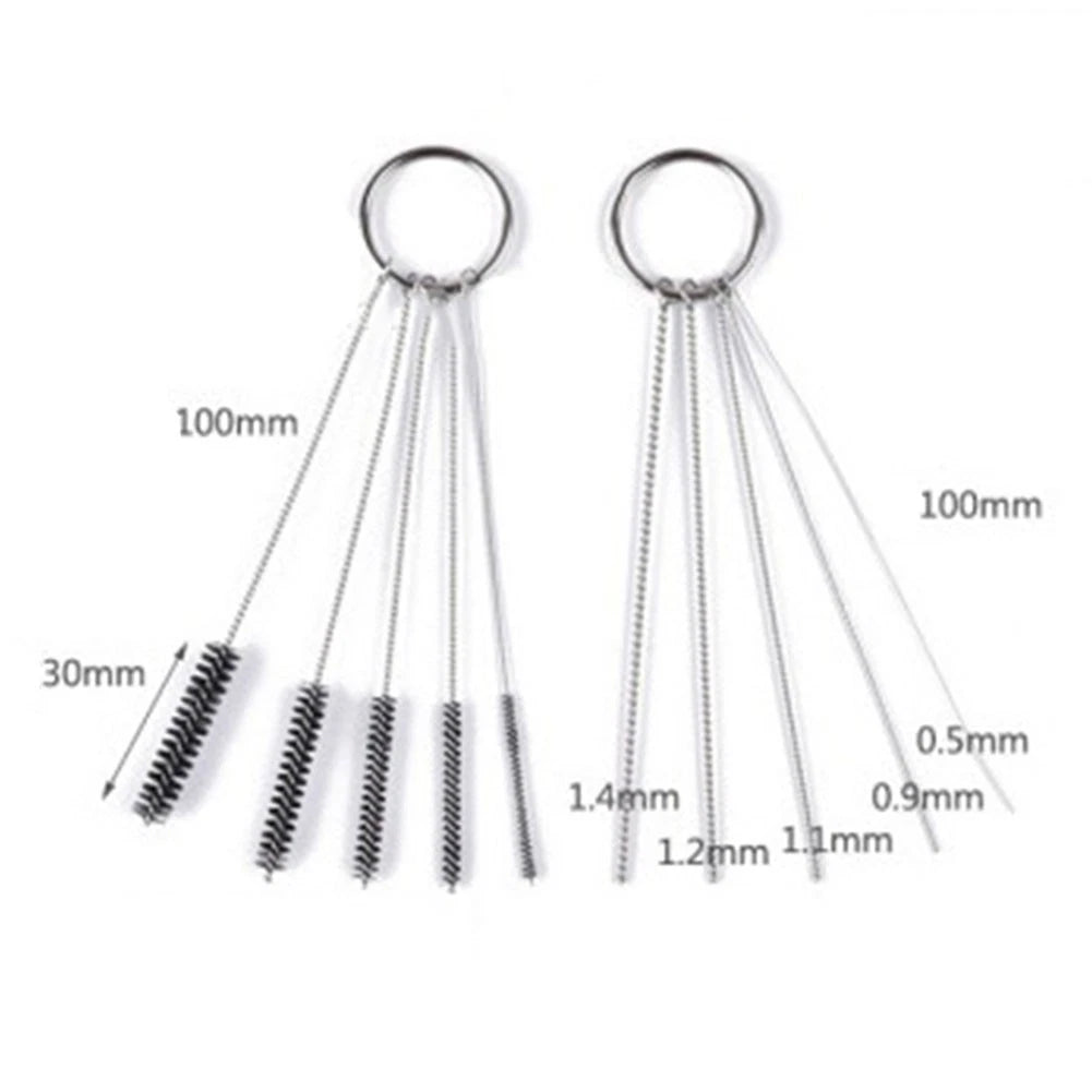 10X Windshield Washer Jet Nozzle Cleaning Set for Cars