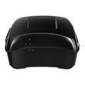 Matte Black King Trunk for Harley Touring Road Glide (2009–2013)