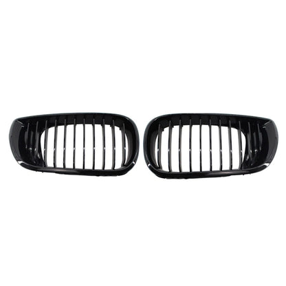 2X Front Hood Kidney Grilles for BMW 3 Series E46 (2002–2005)