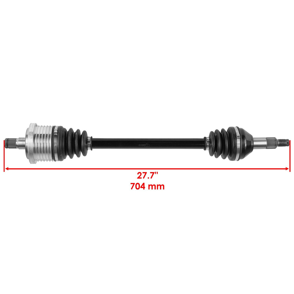 Caltric Rear Left Right CV Axle Replacement for Can-Am Maverick 1000R (2017–2018)