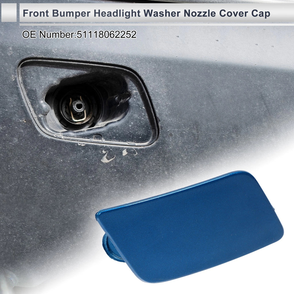 Front Right Bumper Headlight Washer Nozzle Cover Cap for BMW 335i GT (2014–2017)