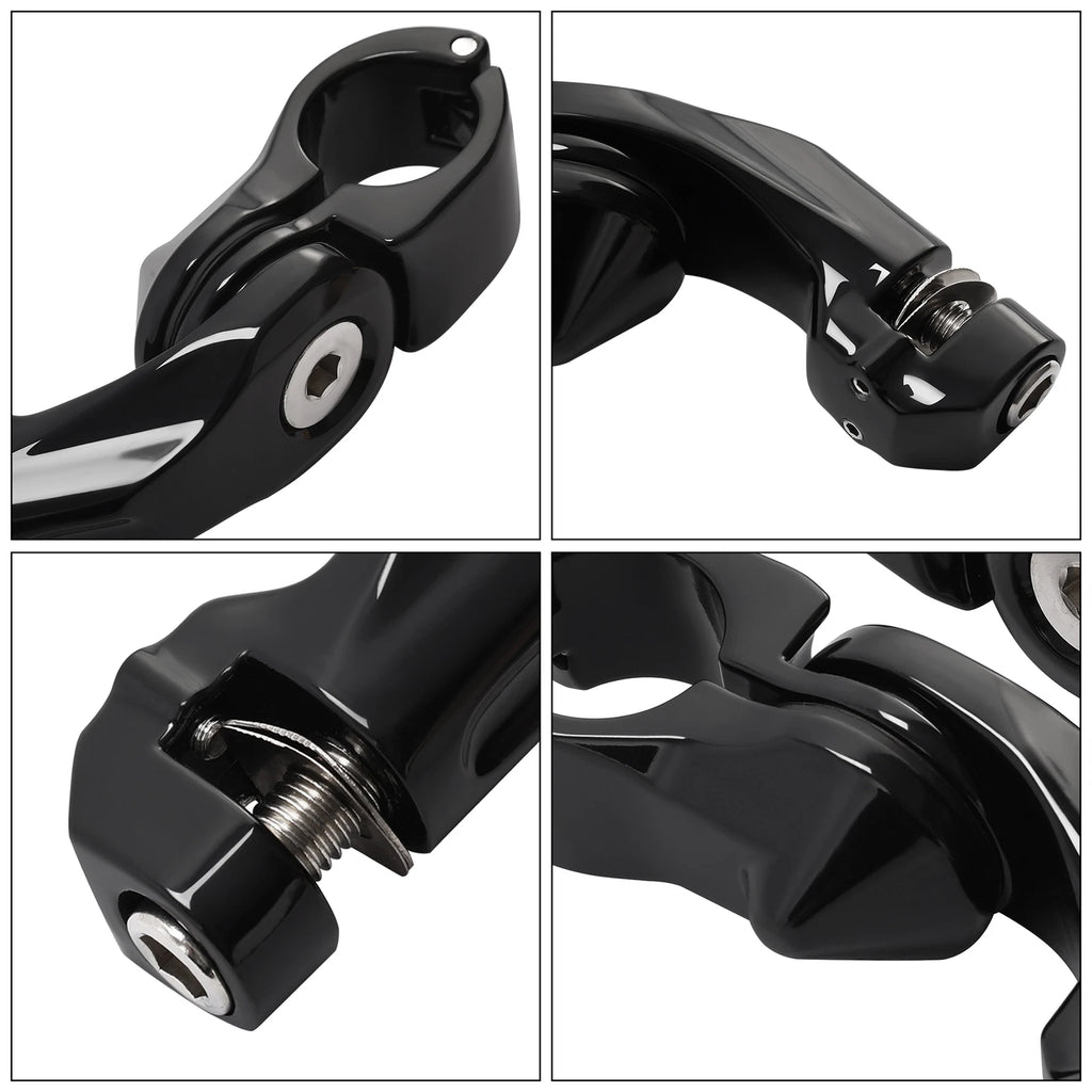 Short Angled Footpeg Pegs for Harley (1-1/4'' 32mm)