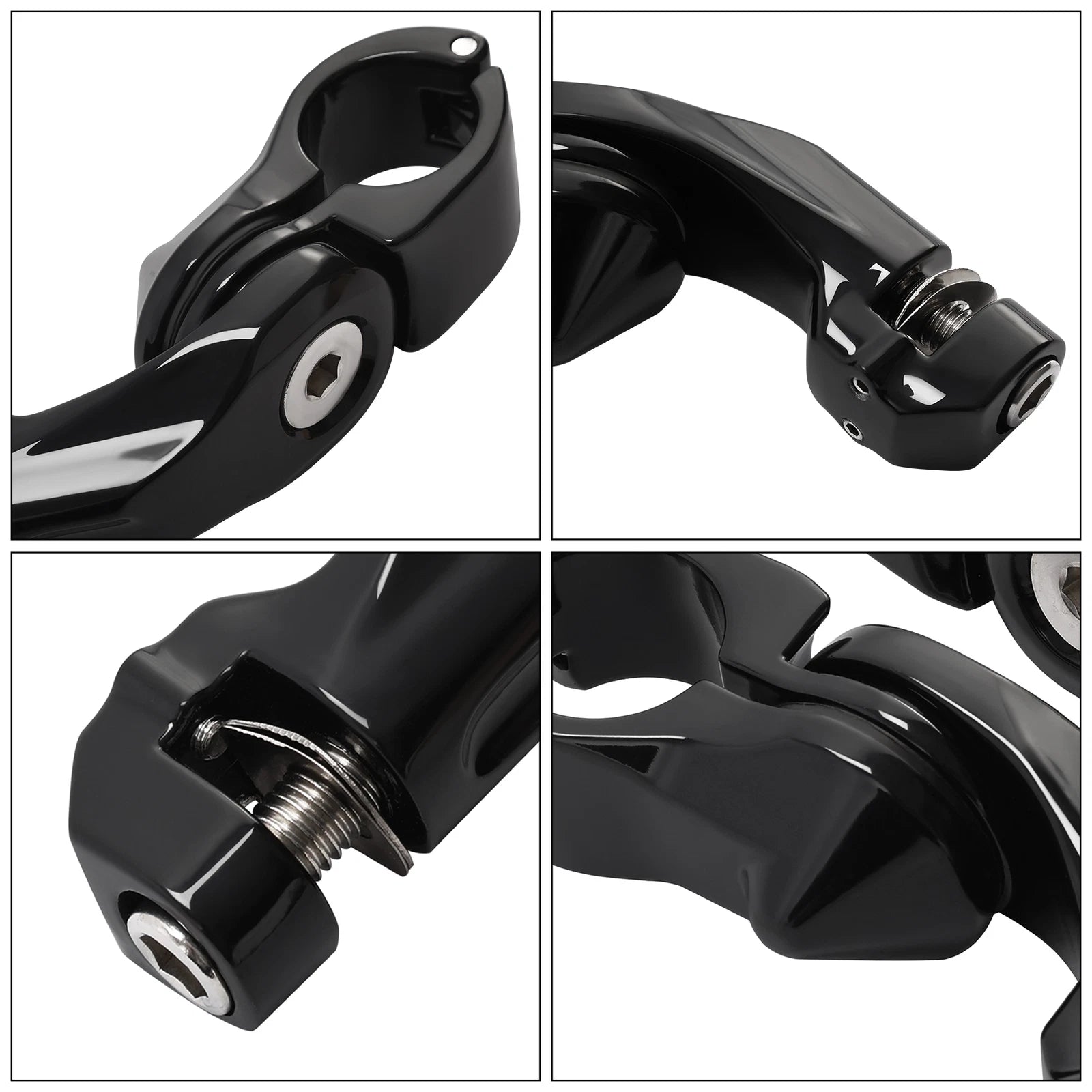 Short Angled Footpeg Pegs for Harley (1-1/4'' 32mm)