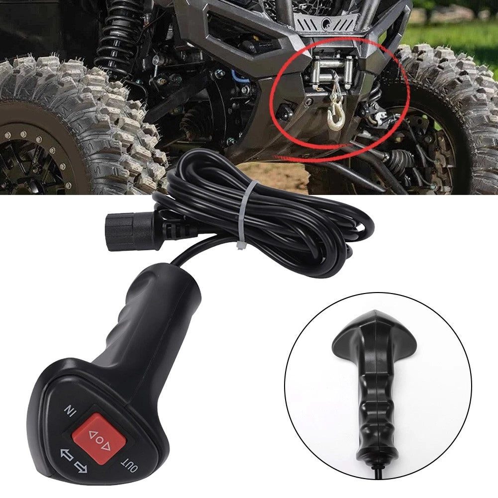 Electric Winch Controller with Handheld Remote for Off Road Vehicles