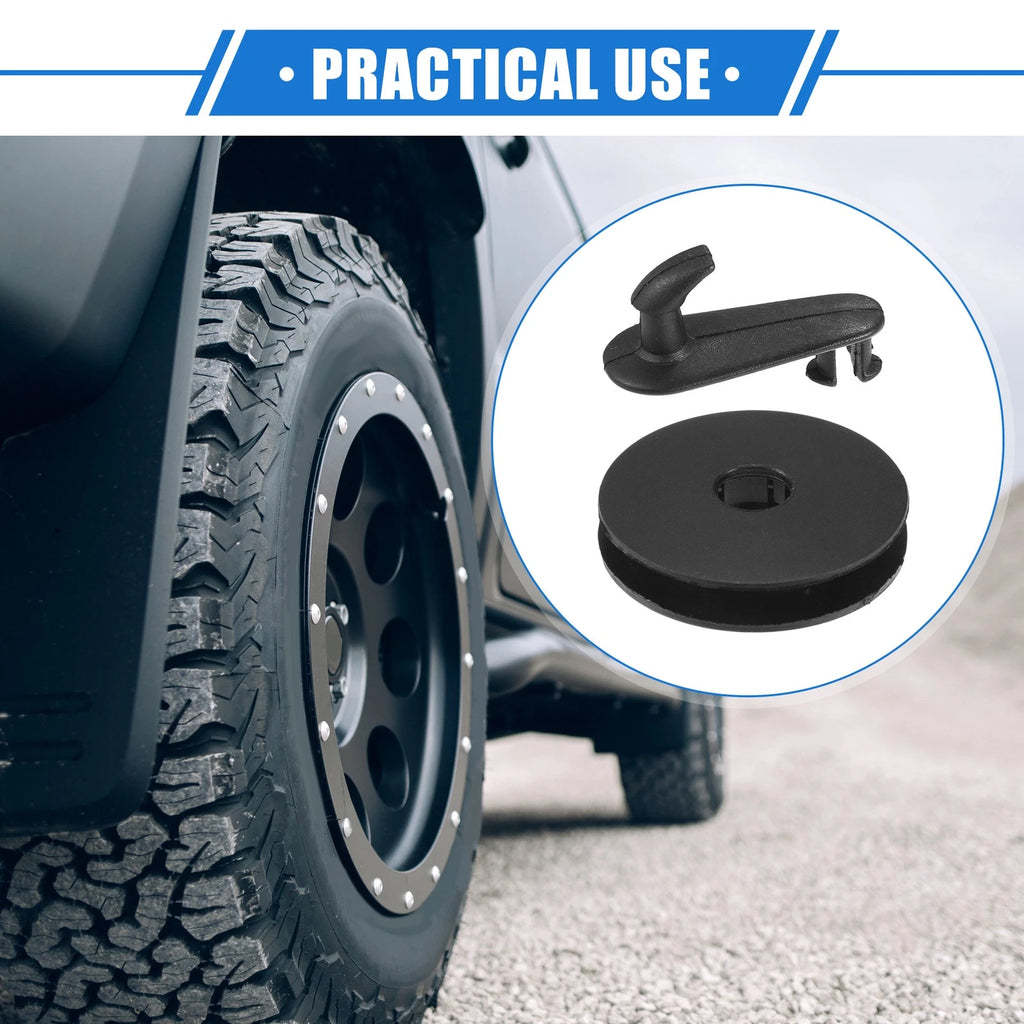 Floor Mat Retainer Clip Kit for Toyota Plastic Black (2005–2018)