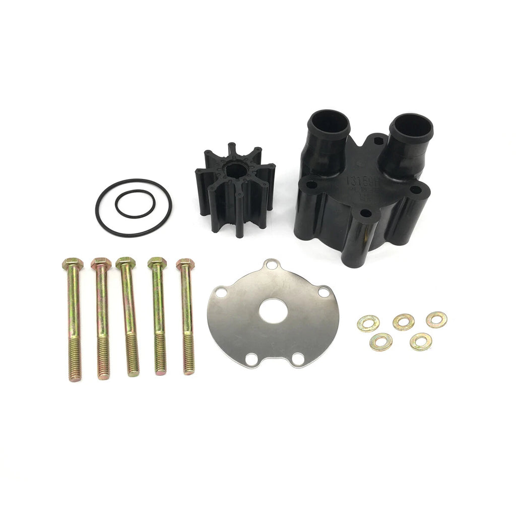 Raw Water Pump Impeller Kit for Mercury Mercruiser Bravo 1 2 3 (46-807151A14, 18-3150)