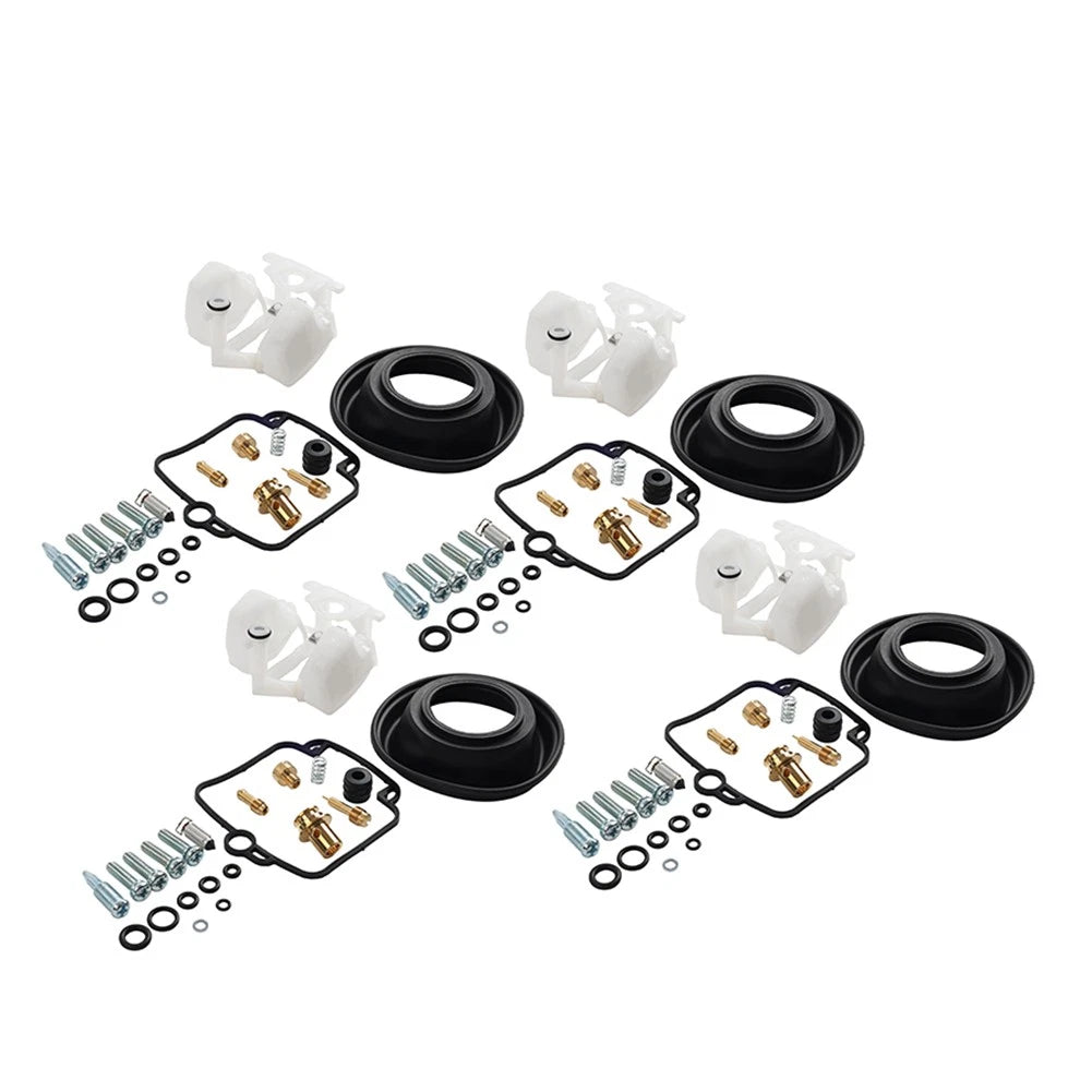 4X Carburetor Repair Kit Float Diaphragm for Suzuki GSX1100F (1991–1993)