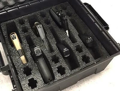 6 Gun Pistol Case for MTM TPC6 (Dark Gray)