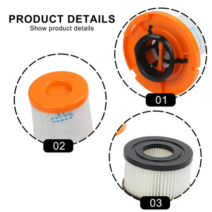Washable Foam Filter Replacement for XForce Flex 12 60 Neo 13 60 14 80