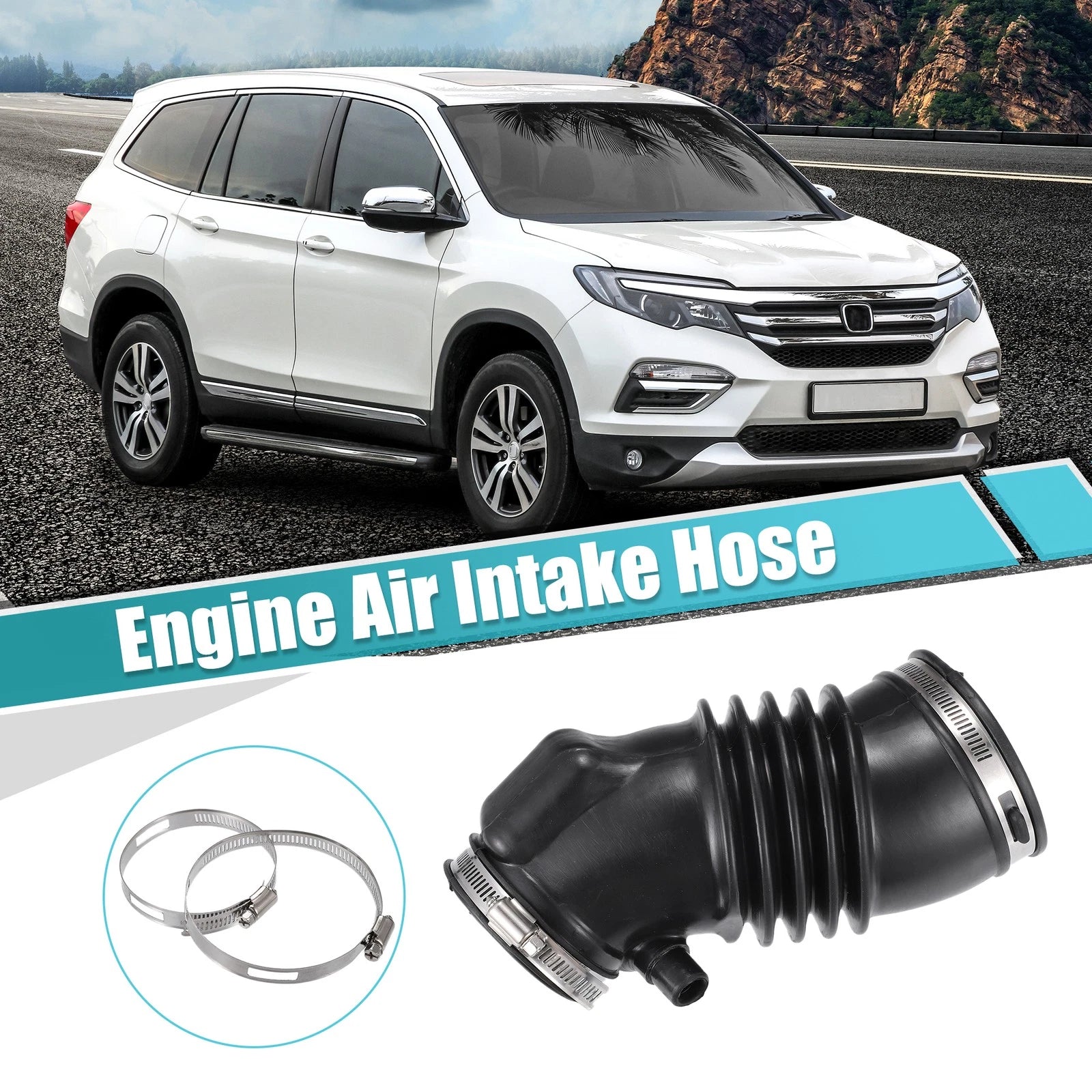 Air Cleaner Intake Hose Tube Replacement for Honda Pilot (2009–2015) Rubber