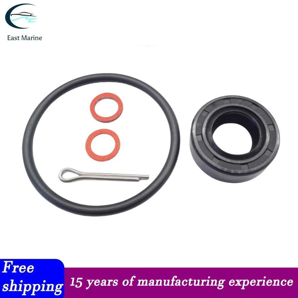 Lower Gearcase Seal with Oil Seal 369601110 O-ring for Tohatsu Outboard (4-9.8HP)