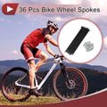 Bicycle Spokes Set 167mm Steel Black for 12G Wheel (All Makes)