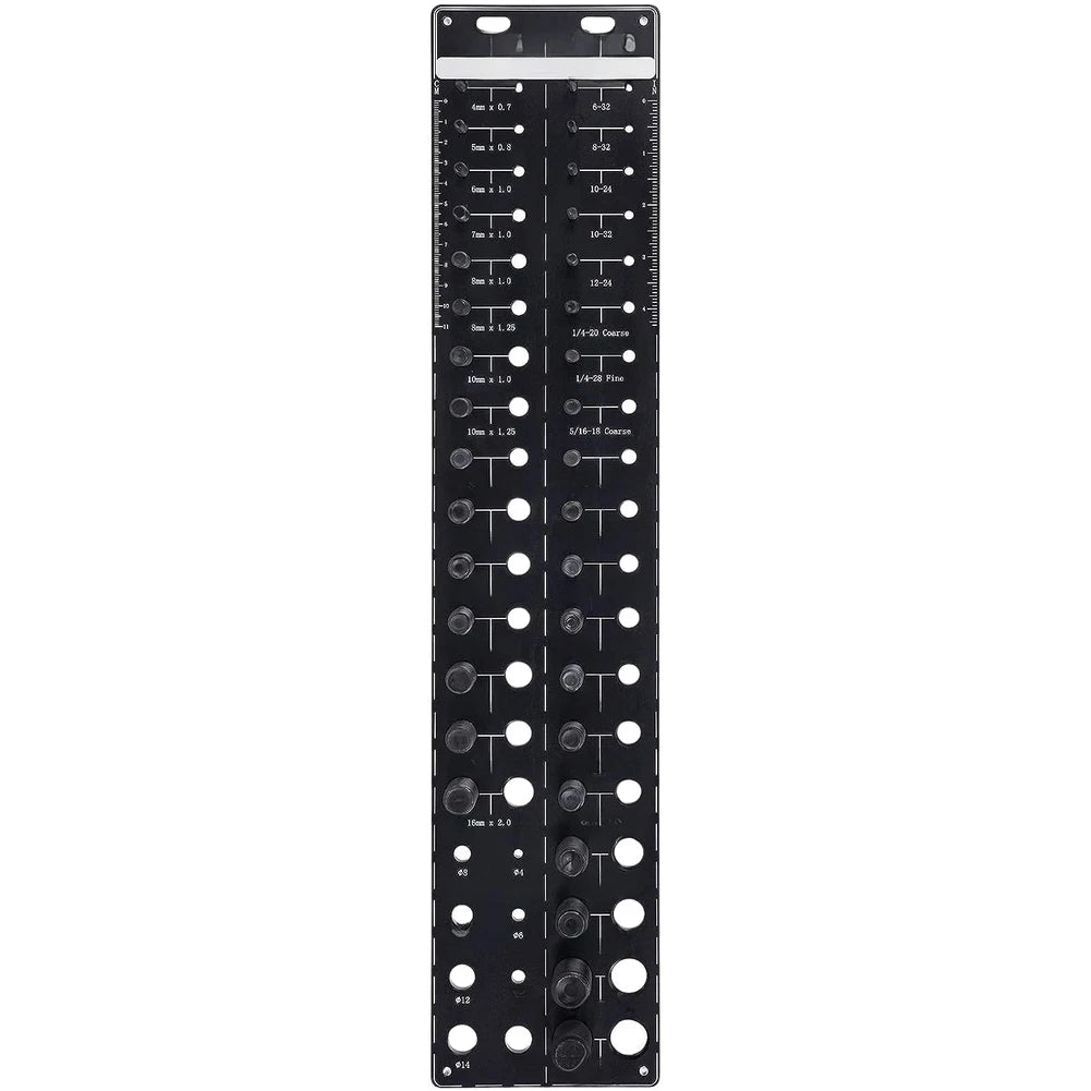 Screw Thread Identifier for Metric and Imperial Sizes (28, 34, 44 Holes)