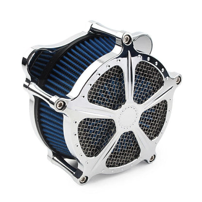 Air Cleaner Filter w/ Accessory Fit Harley Glide Touring FLHR FLHT FLHX 2008-16