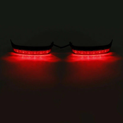 Saddlebag LED Insert Support & Brake Turn Light for Harley Touring (2014–2024)