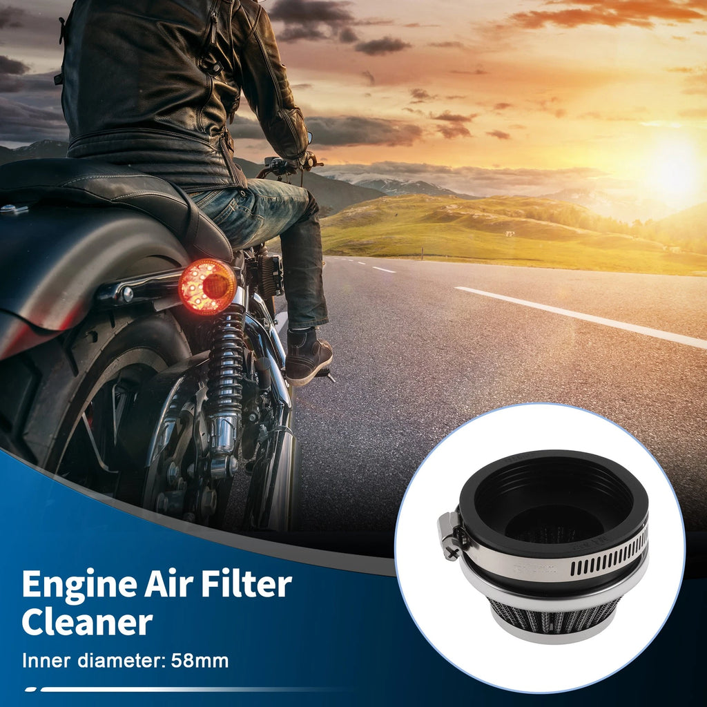 Air Filter for Motorcycle (58mm)