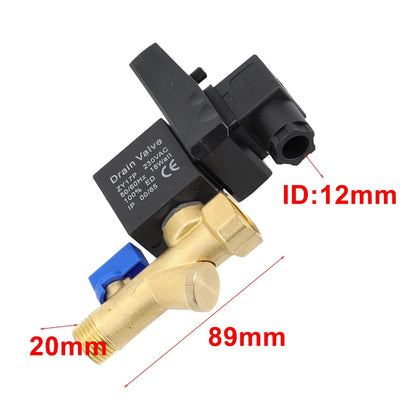 2 Way Electronic Gas Tank Drain Valve for Efficient Drainage (AC220V)