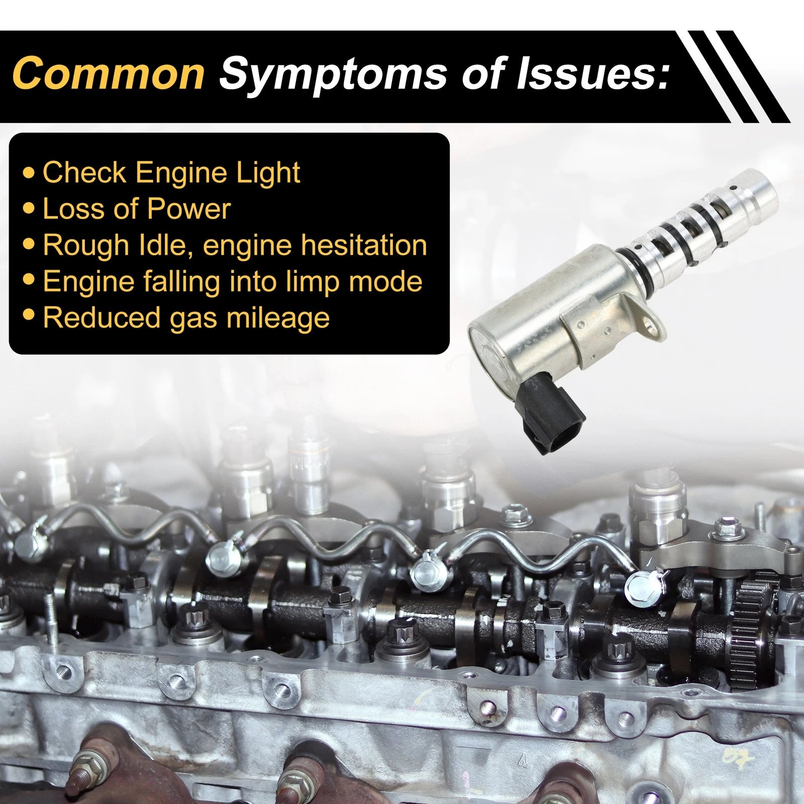 Engine Camshaft Oil Control Valve Replacement for Mitsubishi Lingyue (2002–2012)