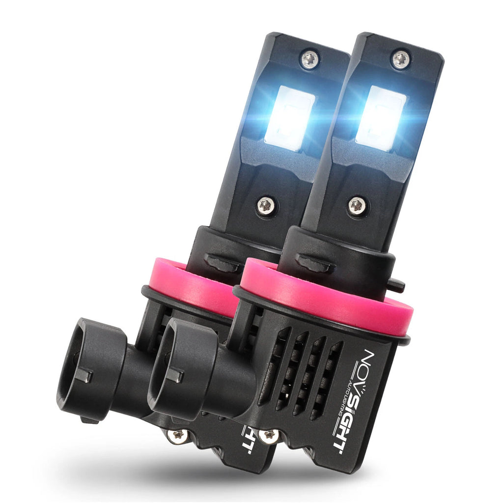 2X H7 H11 9005 LED Headlight Bulbs for