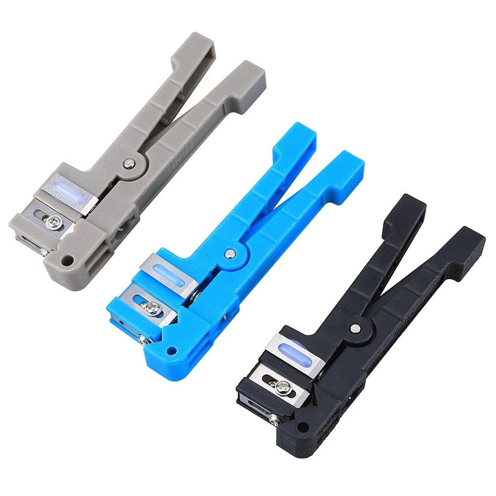 Cable Sheath Stripper with Adjustable Blades for Accurate Stripping