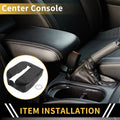 Center Console Cover Replacement for Chevrolet Silverado 1500 Microfiber