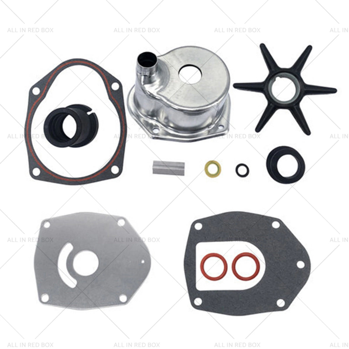 Water Pump Impeller Housing Kit for Mercruiser Alpha One Gen 2 (1983–1995)