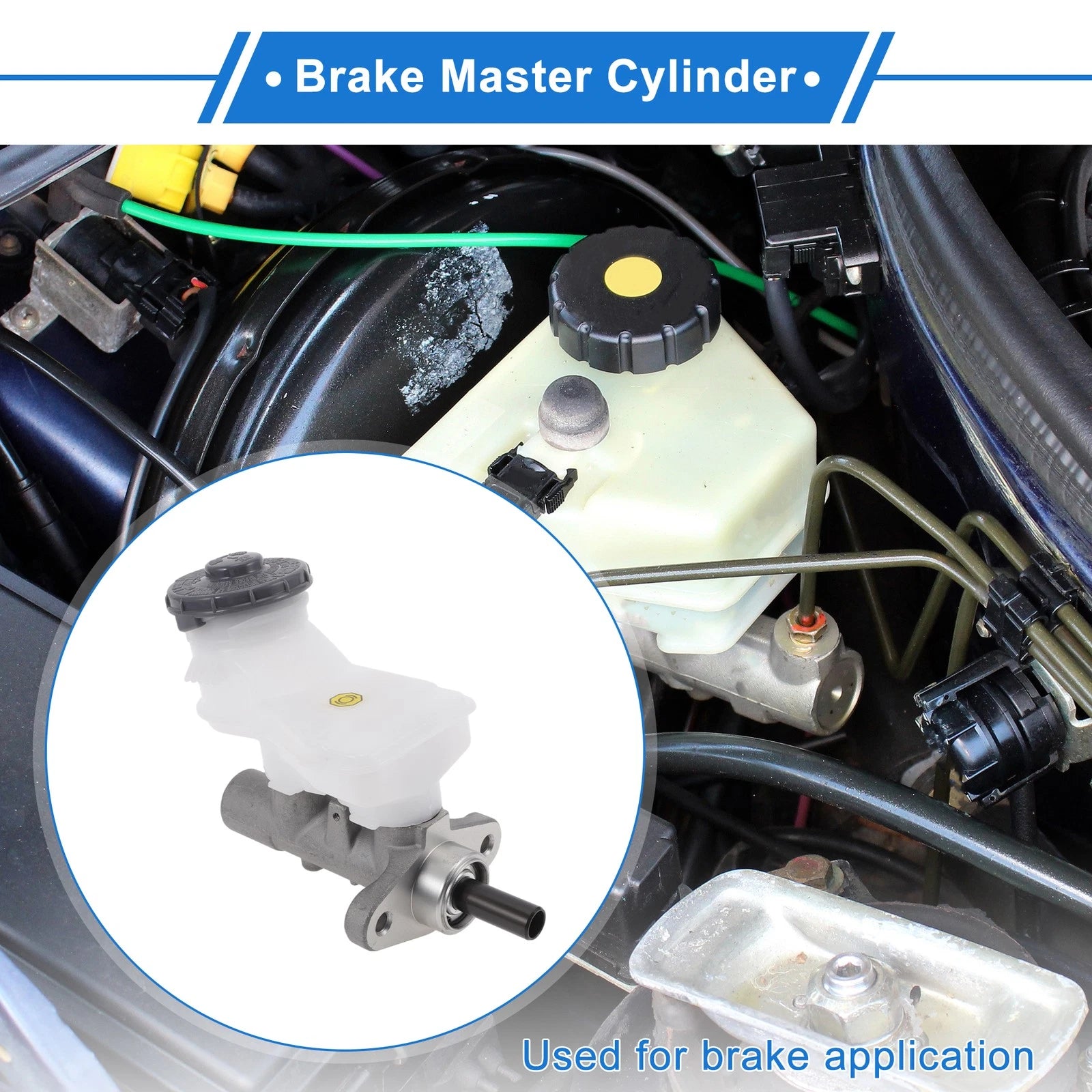 Brake Master Cylinder with Reservoir Replacement for Honda CR-V (2002–2006)