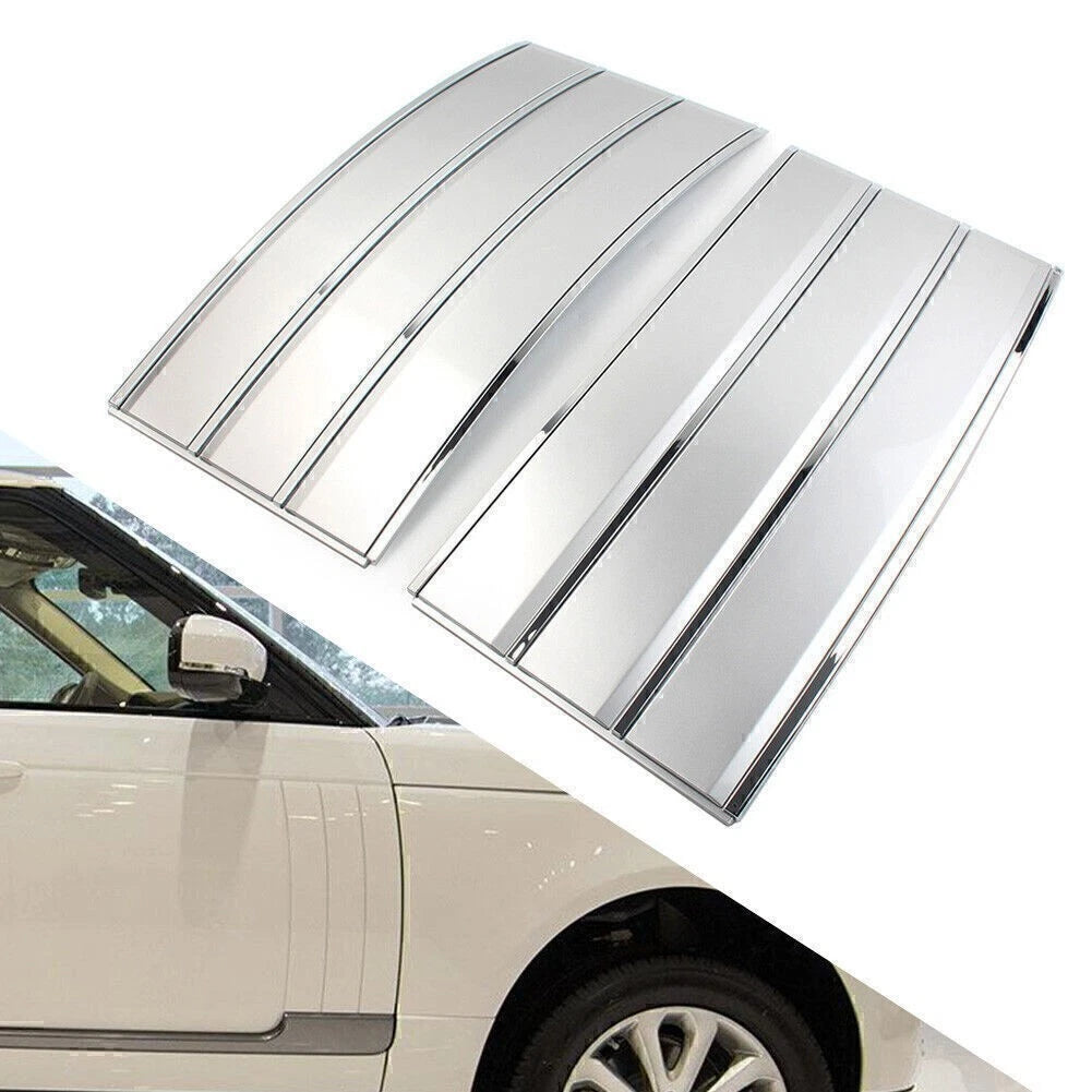 Side Mesh Vent Grille for Land Rover Range Rover (2013–2017) Silver