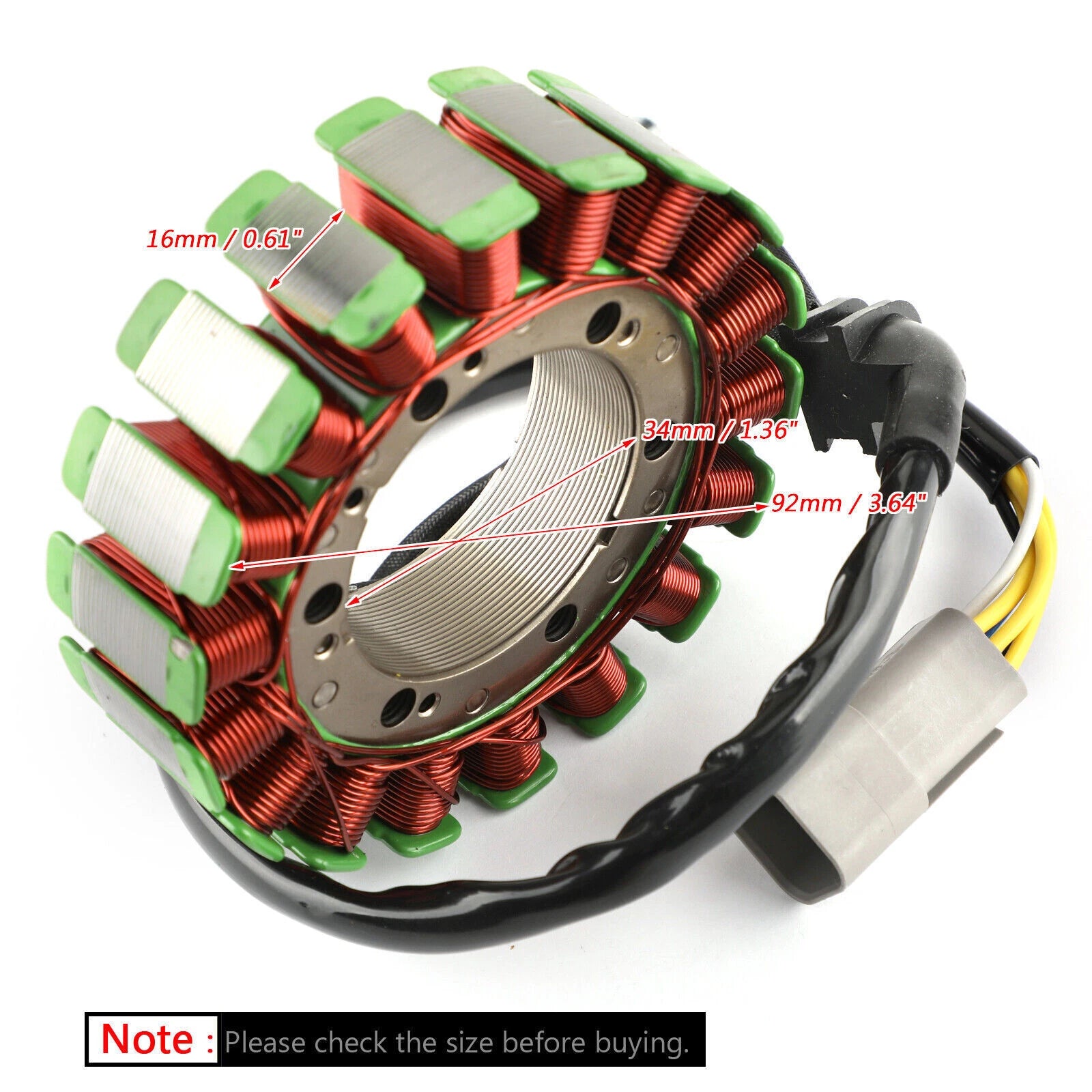 Generator Magneto Stator Coil for Bombardier Can-Am Quest 650 (2002–2004)