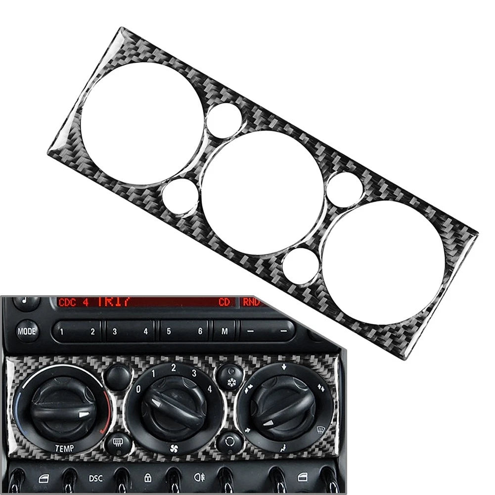 Center Console AC Switch Panel Cover for BMW Mini Cooper R50 R53 (2005–2006)
