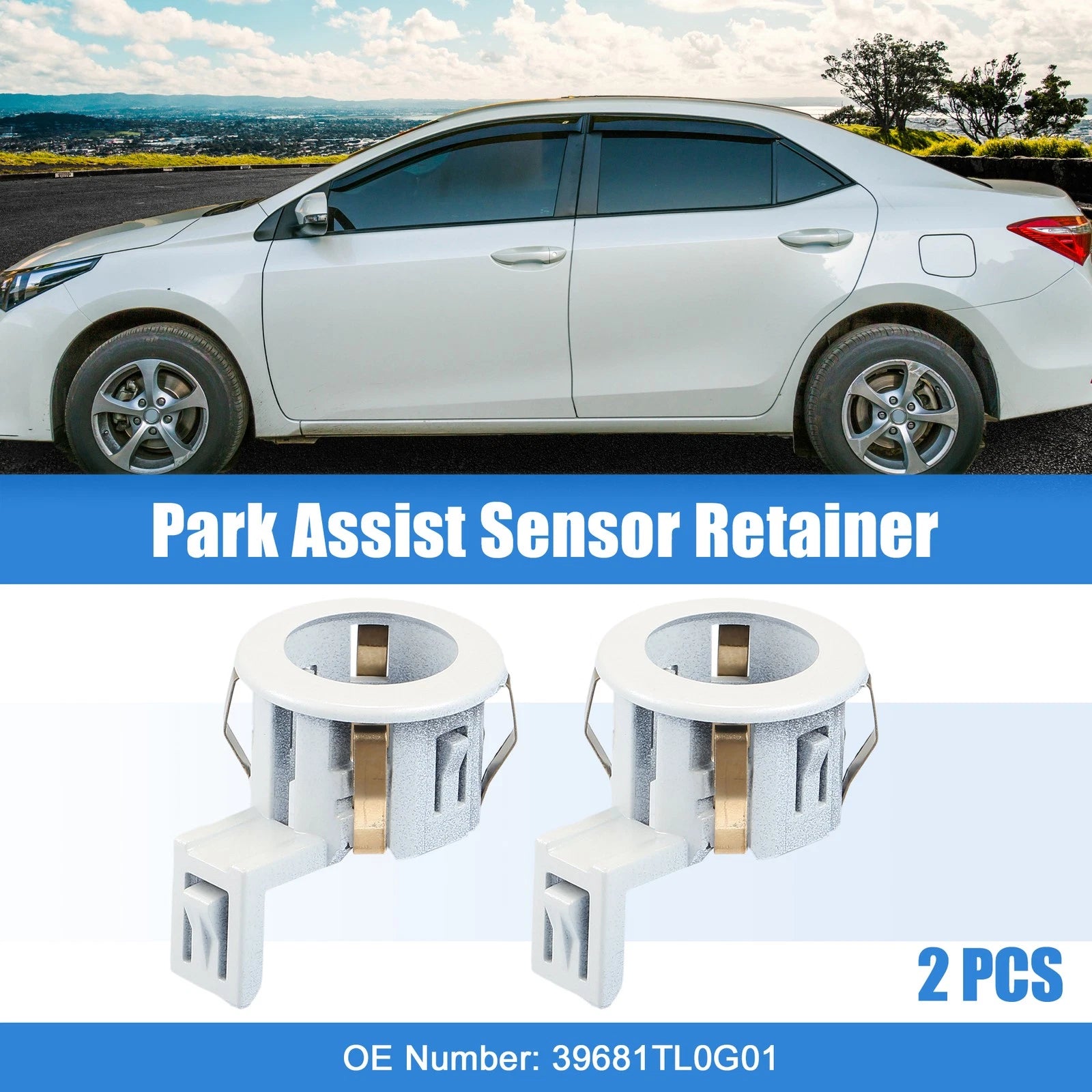 2pcs Parking Sensor Retainer Holder for Honda Odyssey (2011–2017) Durable